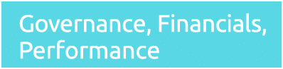 Governance, Financials, Performance