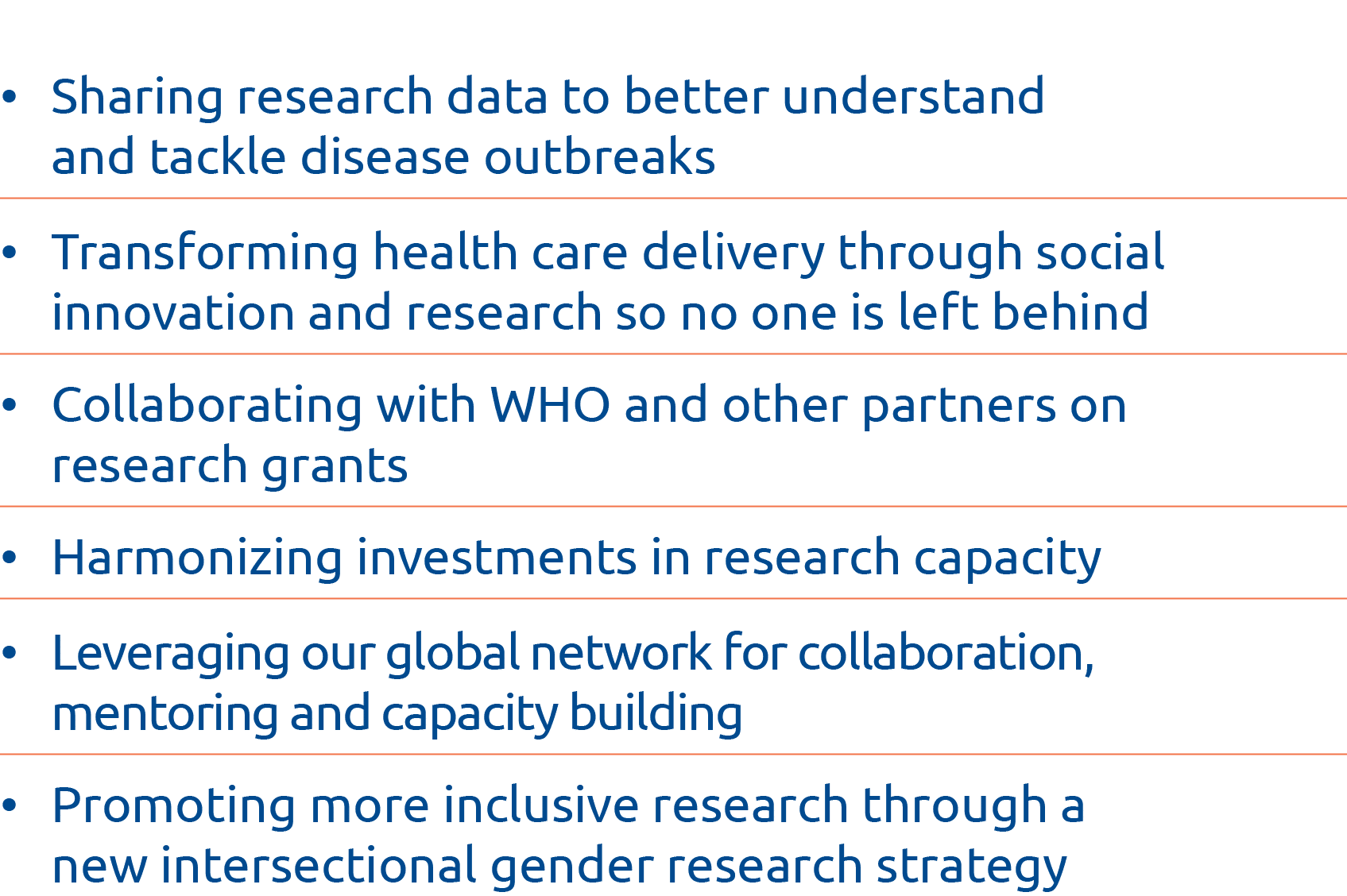  Sharing research data to better understand and tackle disease outbreaks  Transforming health care delivery through s   
