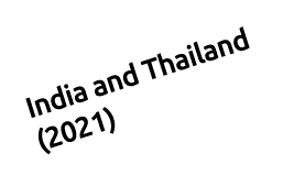 India and Thailand (2021)